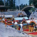 Embarcadero de Xochimilco Ciudad de México 1961.