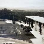 La Terraza del Castillo de Chapultepec por el Fotógrafo Hugo Brehme.