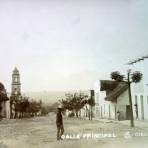 Calle Principal de San Ciro San Luis Potosi.