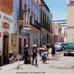 Escena callejera  de Zacatecas 1958.