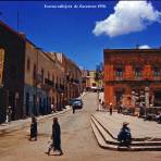 Escena callejera  de Zacatecas 1958.