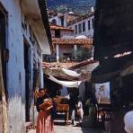 Escena callejera  de Taxco Guerrero 1958.