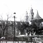 Panoramica de La Plaza Juarez.