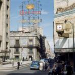 Avenida Madero, Plaza de Guardiola y Casa de los Azulejos (1953)