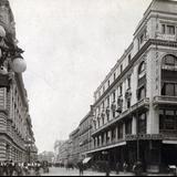 Avenida 5 de Mayo y tienda La Palestina