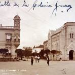 Esquina con Londres y Roma.