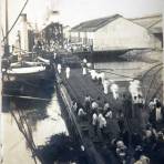 Refugiados en el Puerto Mexico.