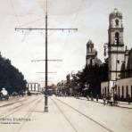 Avenida  de Los hombres ilustres hoy Avenida Hidalgo.
