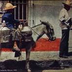 Tipos Mexicanos vendedor de leche Ciudad de México 1954..