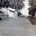 Escena callejera de Mazatlán, Sinaloa. ( Circulada el 12 de Marzo de 1921 ).