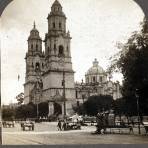 Escena callejera e Iglesia 1906.