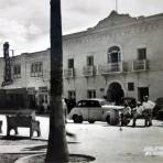 Palacio Municipal. ( Circulada el 17 de Marzo de 1955 ).
