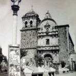 Anuncios de la funcion de cine y La Parroquia Tequila, Jalisco.