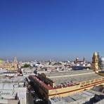 Panorama del bello centro histórico de Celaya