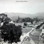 Panorama de Texcoco de Mora,Edo de  México 1922.
