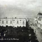 Avenida Independencia y Jardin de Los martires.