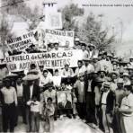 Mitin Politico en favor de Adolfo Lopez Mateos Charcas San Luis Potosí