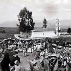 En la feria de Santa Rosa.