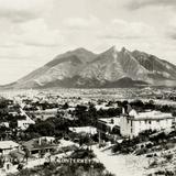 Vista parcial de Monterrey desde el Obispado