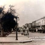 Calle general Gonzalez ( Circulada el 23 de Abril de 1926 ).