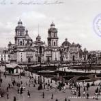 Plaza de la Constitucion. ( Circulada el 31 de Agosto de 1919 ).