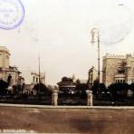La Plaza Dinamarca. ( Circulada el 20 de Junio de 1920 ).