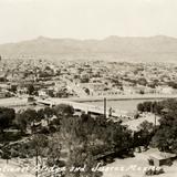 Puente internacional y vista panorámica de Ciudad Juárez