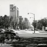 Paseo de la Reforma y Edificio El Roble - Ciudad de México, Distrito Federal