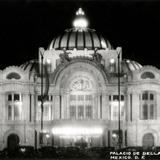 Palacio de Bellas Artes, vista nocturna - Ciudad de México, Distrito Federal