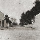 Calle Ocampo, cerca de la Quinta Calderón (circa 1907)