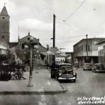 Calle y templo. ( Circulada el 2  de Junio de 1949 ).