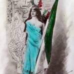 Recuerdo del primer centenario de la independencia  de Mexico 15 de Septiembre de 1910