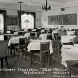 Ciudad de México, Distrito Federal. . Salón México, del Restaurante Chapultepec