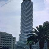 Ciudad de México, Distrito Federal. . Torre Latinoamericana recién construida (circa 1955)