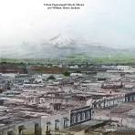 Volcan Popocatepetl Edo de México por el Fotógrafos: William  Henry Jackson.