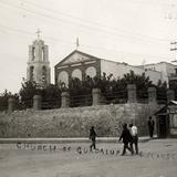 Misión de Guadalupe, depúes de la toma de Ciudad Juárez, durante la Revolución Mexicana