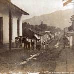 Calle de Ocampo. ( Circulada el 2 de Enero de 1910 ). - Huatusco, Veracruz